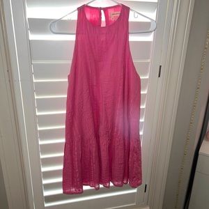 Urban Outfitter Pink High Neck Dress